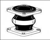 EXPANSION JOINT-twin With PVC Unions-03,Rubber Molded Parts